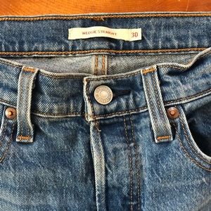 Levis Wedgie straight jeans Excellent condition |Woman’s size 30